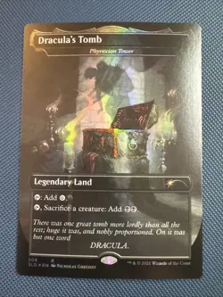 MTG Dracula's Tomb - Phyrexian Tower - Secret Lair Drop Series (SLD) NM Foil - Image 1