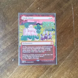 Magic: The Gathering Sneak Attack Enchantment WOT Red 2023 0050 - Image 2