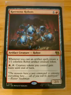 MTG Ravenous Robots 0106 Teenage Mutant Ninja Turtles M/NM - Image 1