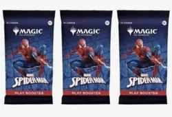 Spider-Man play booster pack (Lot of 3) New sealed Magic The Gathering - Image 1