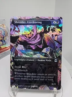 Shredder, Unrelenting (Borderless) Teenage Mutant Ninja Turtles Foil - Image 1