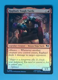 Raphael, Tough Turtle Teenage Mutant Ninja Turtles Foil - Image 1