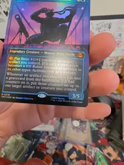 Donatello, Mutant Mechanic Borderless TMNT MTG Foil - Image 5