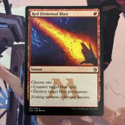 Red Elemental Blast - Masters 25 - Magic the Gathering MTG - Image 1