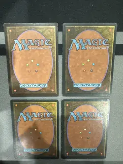 Dark Ritual X4 4th Edition Mtg Lot Heavy Play - Image 2