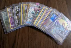 Pokemon Card Lot Of 15 Holo, Reverse Holo, Promox Cosmo, Full Art, Promo & More - Image 1