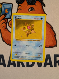 Staryu 65/102 Shadowless Base Set | Vintage WOTC Pokemon Card TCG - Image 1
