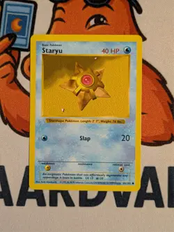 Staryu 65/102 Shadowless Base Set | Vintage WOTC Pokemon Card TCG - Image 3