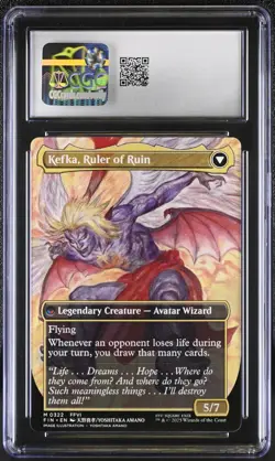 MTG Kefka, Court Mage (Borderless) - Final Fantasy - CGC Gem Mint 10 - Image 2