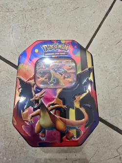 Pokemon Trading Card Game - Mega Charizard Y EX Tin Factory Sealed New - Image 1