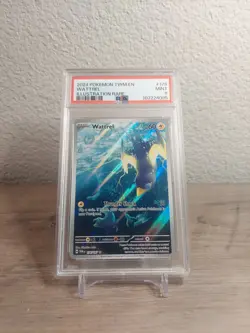 PSA 9 Wattrel Illustration Rare #178 2024 Pokemon TWM Masquerade - Image 1