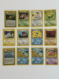 Lot of 12 Pokemon Cards Neo Genesys /111 Clefairy Skiploom Ariados Onix LP-NM - Image 1