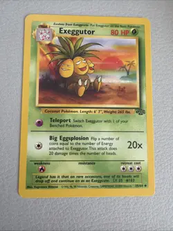 EXEGGUTOR - 35/64 - Jungle - Pokemon Card - NM - Free Shipping - Image 1