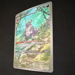 Pokemon Nidoking 174/165 Scarlet & Violet 151 Full Art Holo Illustration Rare 1… - Image 3