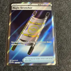 Night Stretcher 173/132 Mega Evolution Ultra Rare Pokemon Near Mint - Image 1