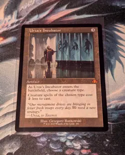 M.T.G. Dominaria Remastered Urza's Incubator Retro Frame M/NM - Image 1