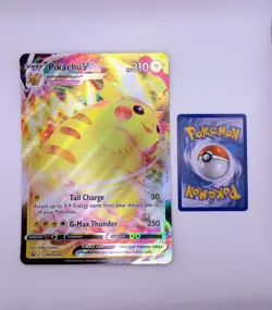 Pokemon Jumbo Pikachu Cards Promo Lot V-Union VMAX V Holo Full Art SWSH - Image 4