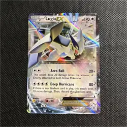 Pokemon Lugia EX 68/98 Ultra Rare Full Art Holo XY: Ancient Origins | NM - Image 1