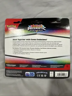 Pokemon TCG Prismatic Evolutions Tech Sticker Collection - Sylveon ✨ - Image 2