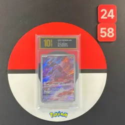 2023 Pokemon sv3a 069/062 Groudon AR Raging Surf Japanese Grade10 - Image 1