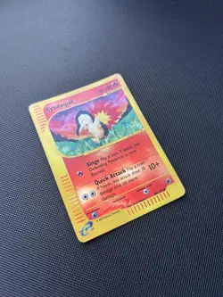 Pokemon Card Expedition Base Set Reverse Holo Cyndaquil 104/165 - Image 3