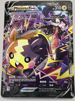 Pokemon Sword & Shield Promos Morpeko V-union Oversized HoloFoil #SWSH290 - Image 1