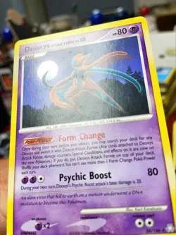 LP 🔥 Pokemon Card - Deoxys Attack Forme Legends Awakened 24/146 Non-Holo - Image 2