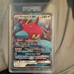 Pokemon Porygon-Z GX Black Star Promo Holo Jumbo Slab PSA 9 SM216 PSA 2019 - Image 1