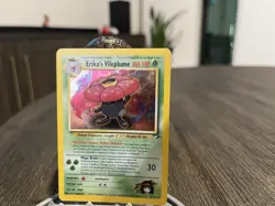 Erika's Vileplume 80 HP Holo Rare Gym Heroes 005/132 Pokemon Card Wizards - Image 1