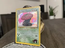 Erika's Vileplume 80 HP Holo Rare Gym Heroes 005/132 Pokemon Card Wizards - Image 2