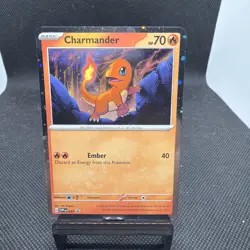 Charmander 047 Cosmos Holo Black Star Promo Pokemon SV Near Mint NM Fast Ship - Image 1