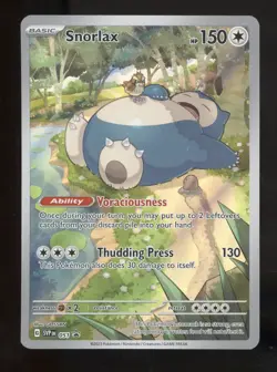 2023 Pokemon Scarlet & Violet Black Star Promos Snorlax #051 - Image 1