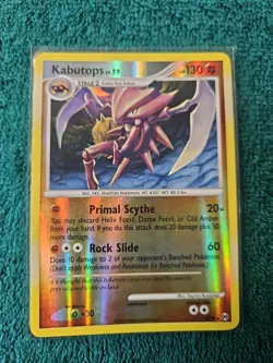Pokemon Card - Kabutops LV 59 - 4/99 HOLO - NM - Image 2