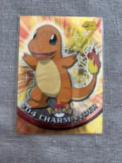 Pokemon TCG - TOPPS CHROME #04 CHARMANDER - Rare Holo NM - Image 1