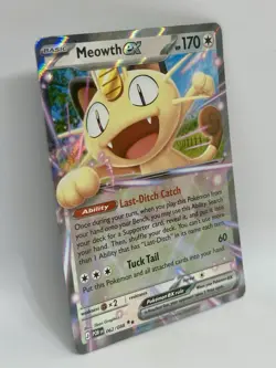Meowth ex 62/88 Double Rare Pokemon Perfect Order ME03 NM - Image 2