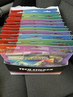 Pokemon Prismatic Evolutions Tech Sticker Collection (Lot of 12) 🔥🔥 - Image 1