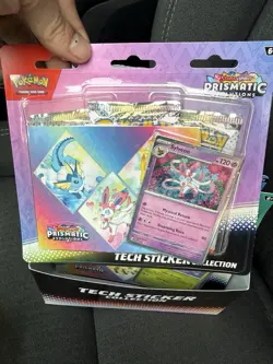 Pokemon Prismatic Evolutions Tech Sticker Collection (Lot of 12) 🔥🔥 - Image 2