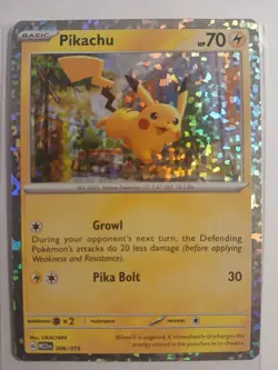 Pikachu 006/015 M23 McDonald’s Match Battle Holo Rare Promo Pokemon TCG 2023 NM - Image 1
