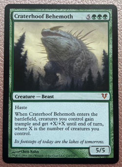 Craterhoof Behemoth MTG Magic the gathering - Image 1