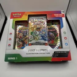 Pokemon TCG First Partner Illustration Collection - Series 1 Sealed - NEW - Image 1
