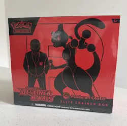 Pokemon TCG Destined Rivals Pokemon Center Elite Trainer Box BRAND NEW SEALED - Image 2