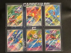 Pokemon 2026 First Partner Illustration Collection Series 1 Promos Set 6 Cards - Image 1