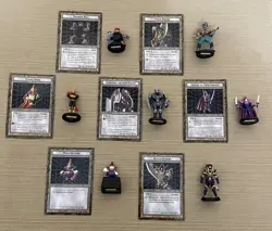 Yugioh Dungeon Dice Monsters Lot of (7) Figures with Cards DDM 96 KT English - Image 1