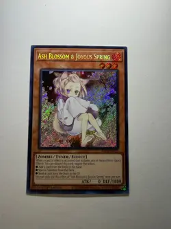 Yugioh - Ash Blossom & Joyous Spring (Alt Art) - Secret - 1st - RA04-EN025 - NM - Image 1