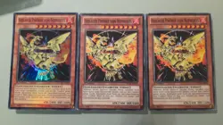 Konami Yu-Gi-Oh 3Stk Heiliger Phonix von Nephtys (2 Common, 1 SR) - Image 1