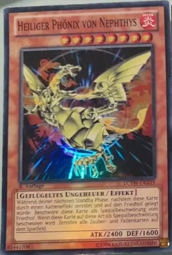 Konami Yu-Gi-Oh 3Stk Heiliger Phonix von Nephtys (2 Common, 1 SR) - Image 2