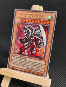 Yu-Gi-Oh! Bewaffneter Drache LV10 DP2-DE013 Ultra Rare 1. Aufl. NM-EX German - Image 2