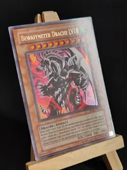 Yu-Gi-Oh! Bewaffneter Drache LV10 DP2-DE013 Ultra Rare 1. Aufl. NM-EX German - Image 3