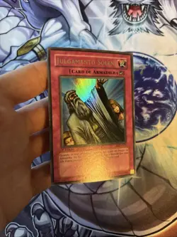 (WNU) Solemn Judgment MRD-127 (Yu-Gi-Oh / Portuguese TCG / 1st Edition LP - Image 2