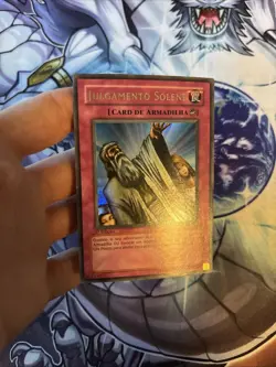 (WNU) Solemn Judgment MRD-127 (Yu-Gi-Oh / Portuguese TCG / 1st Edition LP - Image 3